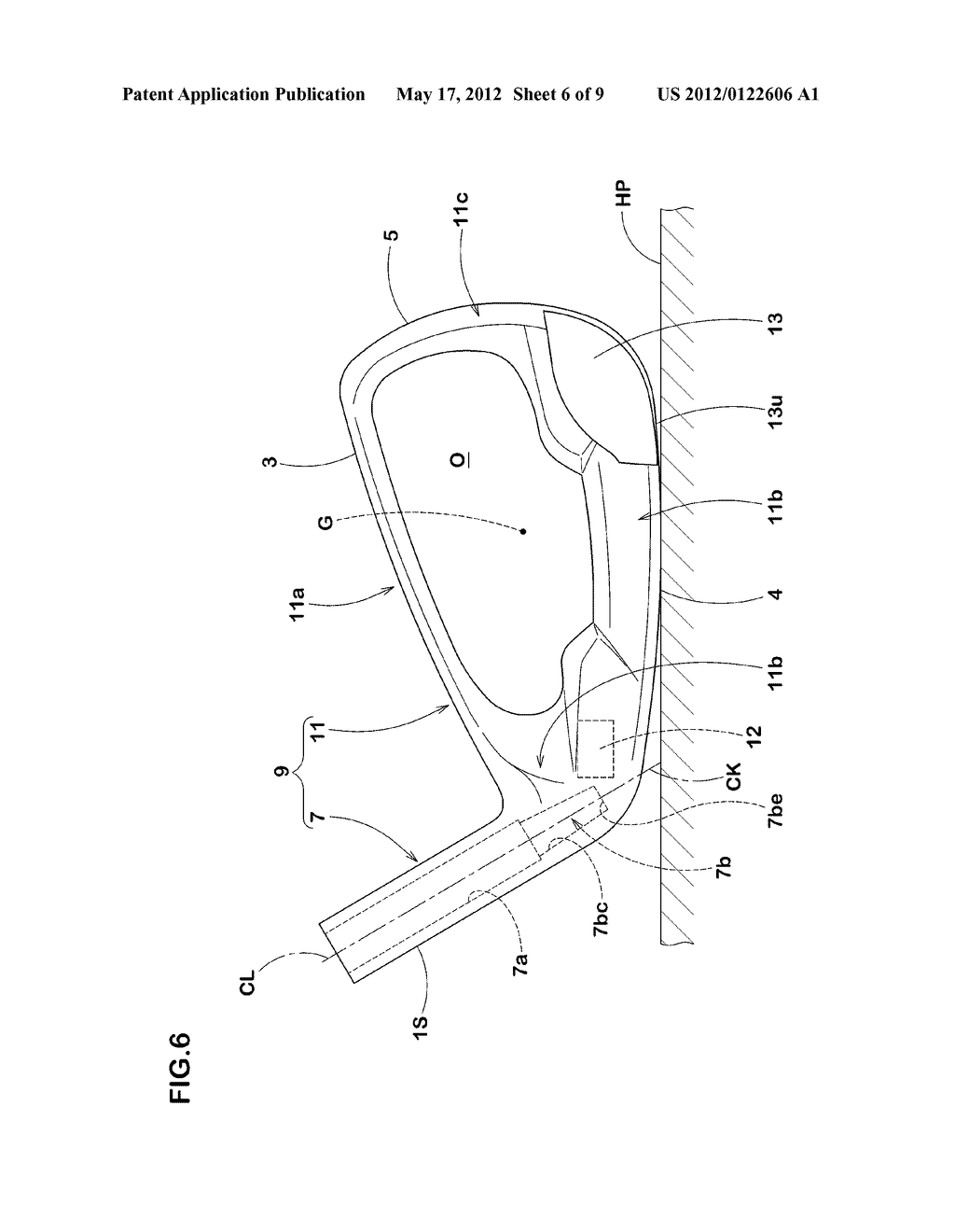 IRON-TYPE GOLF CLUB HEAD - diagram, schematic, and image 07