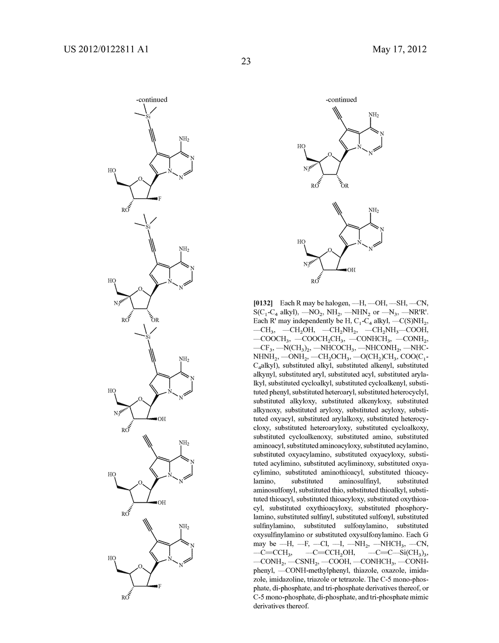 BICYCLIC NUCLEOSIDES AND NUCLEOTIDES AS THERAPEUTIC AGENTS - diagram, schematic, and image 24