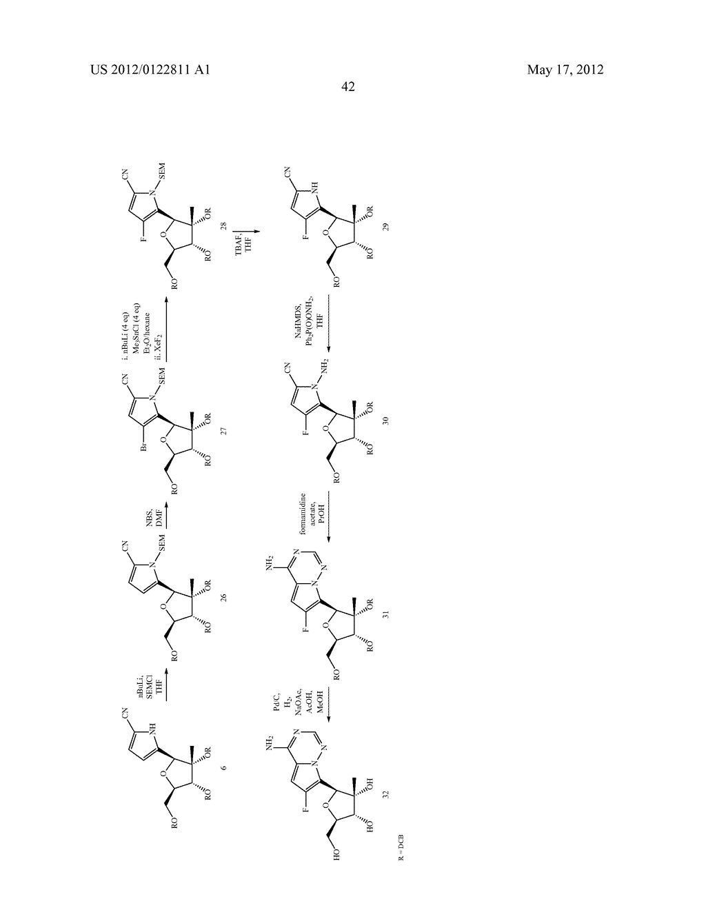 BICYCLIC NUCLEOSIDES AND NUCLEOTIDES AS THERAPEUTIC AGENTS - diagram, schematic, and image 43