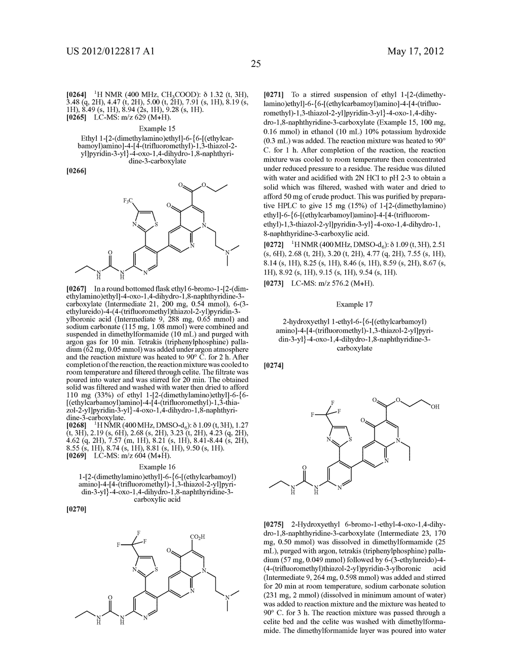 HETEROCYCLIC UREA DERIVATIVES AND METHODS OF USE THEREOF - diagram, schematic, and image 26