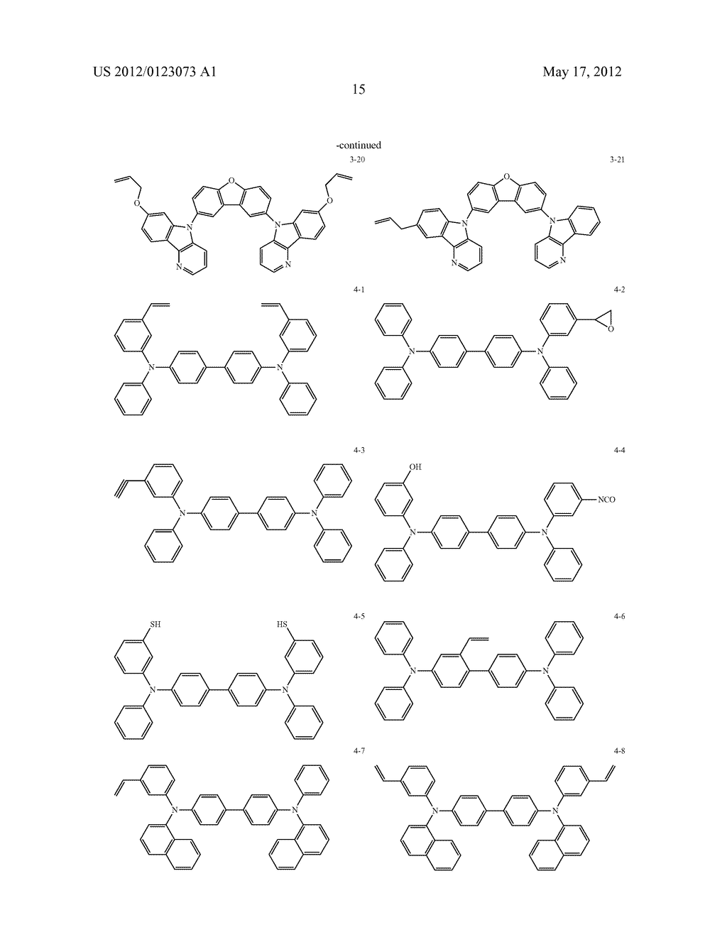 ORGANIC ELECTROLUMINESCENT ELEMENT MATERIAL, ORGANIC ELECTROLUMINESCENT     ELEMENT, METHOD OF MANUFACTURING ORGANIC ELECTROLUMINESCENT ELEMENT,     DISPLAY DEVICE, AND ILLUMINATING DEVICE - diagram, schematic, and image 19