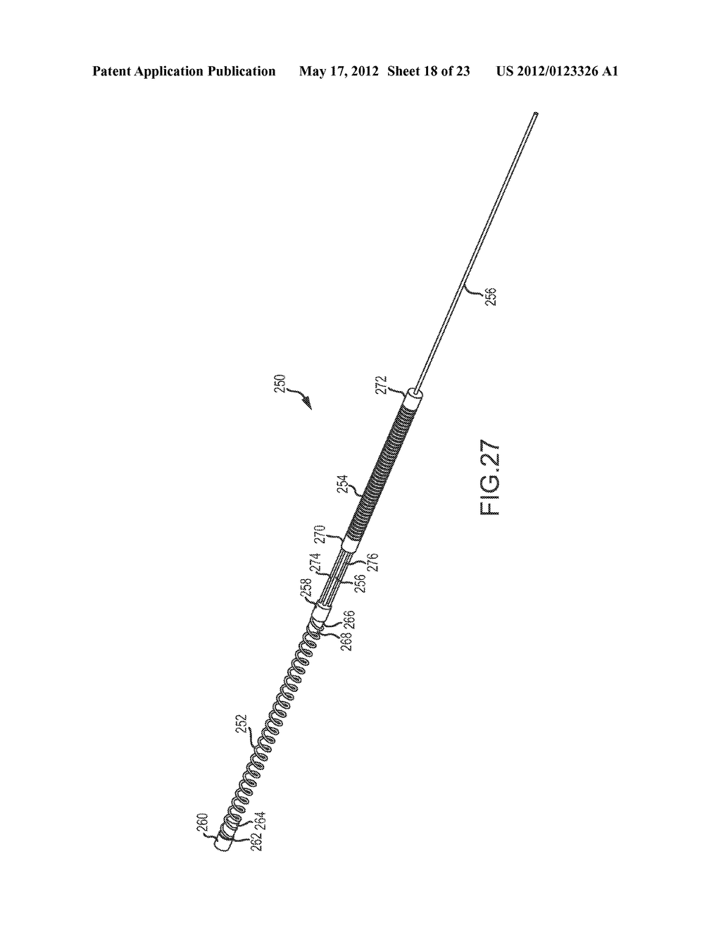 CATHETER SYSTEMS WITH DISTAL END FUNCTION, SUCH AS DISTAL DEFLECTION,     USING REMOTE ACTUATION OR LOW INPUT FORCE - diagram, schematic, and image 19