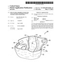 REPLACEABLE ABSORBENT INSERT FOR USE IN TWO-PIECE DIAPERING SYSTEM WITH     RE-USABLE DIAPER SHELL diagram and image