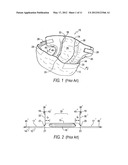 REPLACEABLE ABSORBENT INSERT FOR USE IN TWO-PIECE DIAPERING SYSTEM WITH     RE-USABLE DIAPER SHELL diagram and image