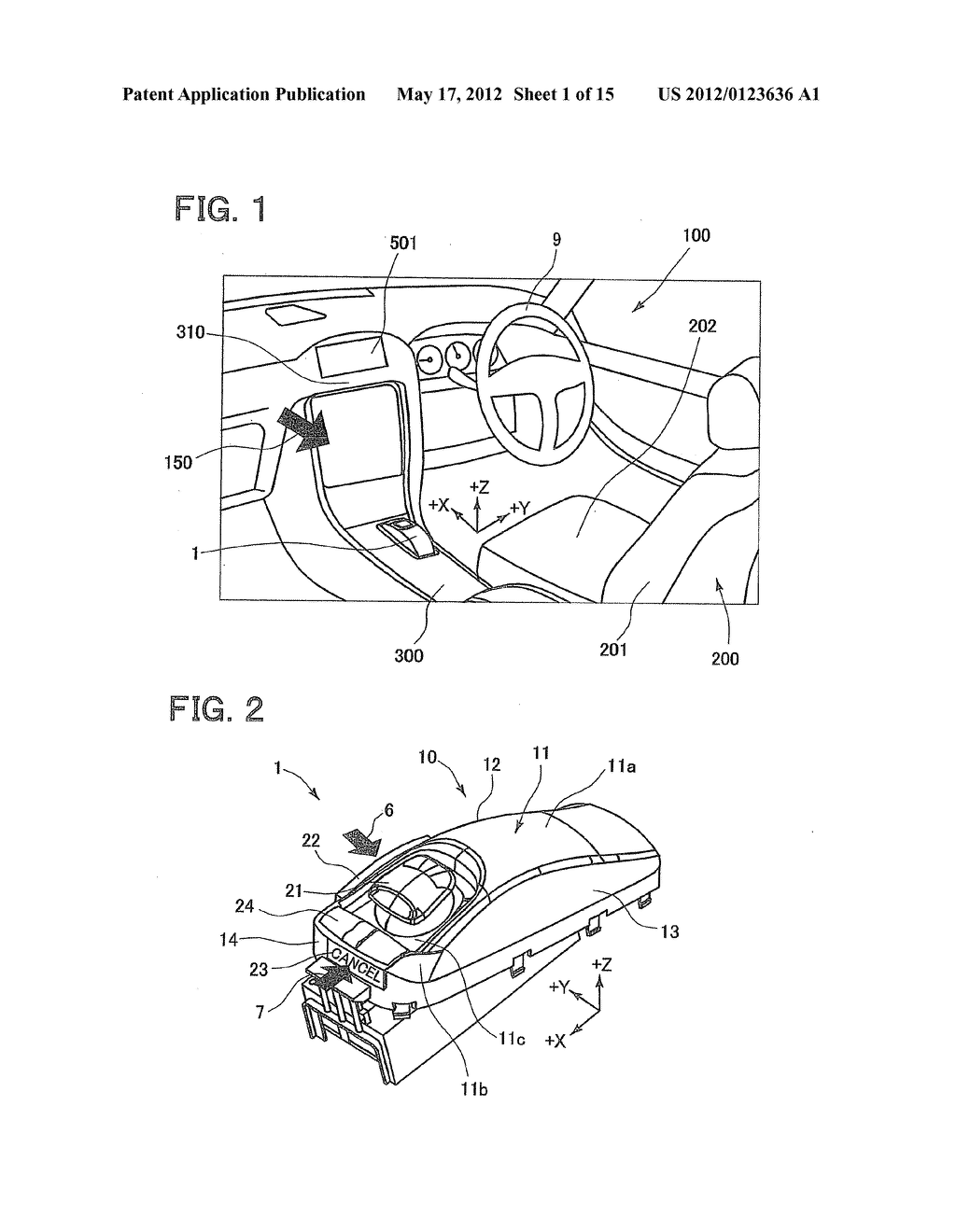 OPERATION INPUT DEVICE FOR VEHICLE - diagram, schematic, and image 02