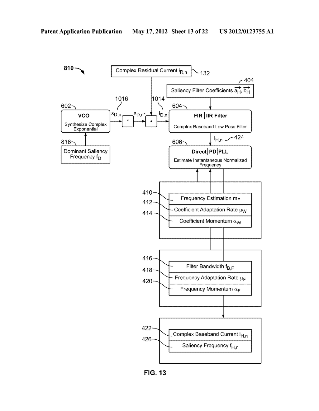 METHODS AND APPARATUS FOR ESTIMATING ROTOR SLOTS - diagram, schematic, and image 14