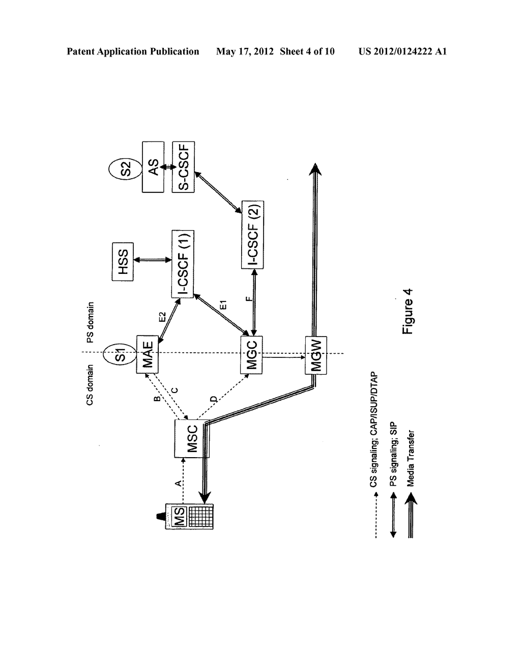 METHOD AND SYSTEM FOR TRANSFER OF CALL CONTROL - diagram, schematic, and image 05
