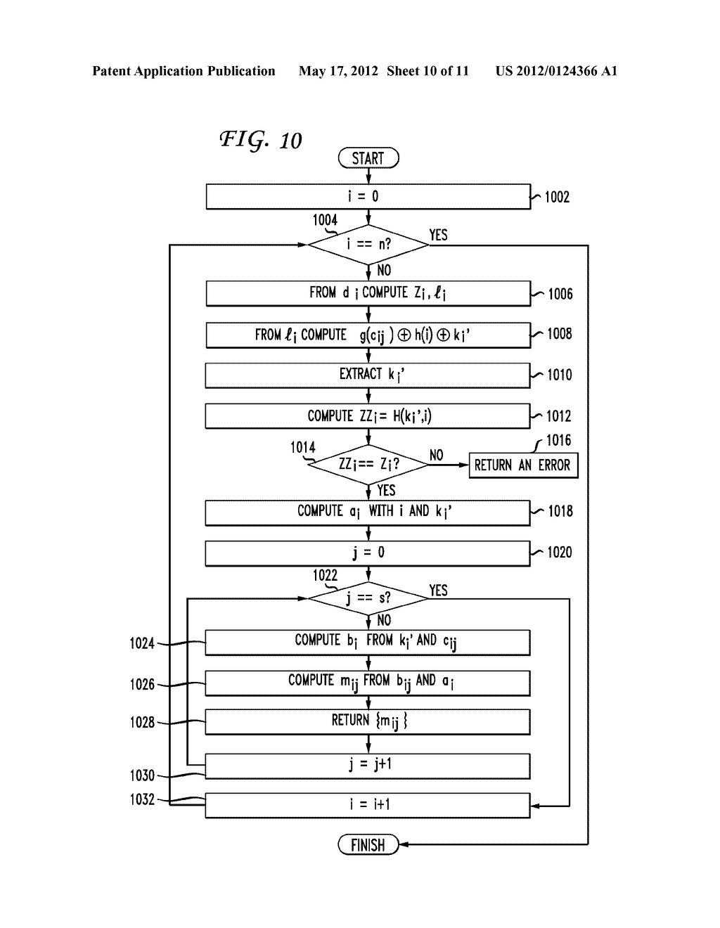 SYSTEM AND METHOD FOR A DERIVATION FUNCTION FOR KEY PER PAGE - diagram, schematic, and image 11