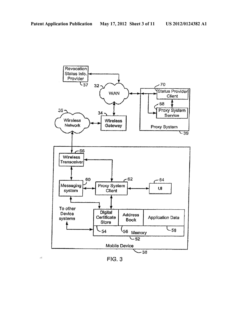 SYSTEM AND METHOD FOR CHECKING DIGITAL CERTIFICATE STATUS - diagram, schematic, and image 04