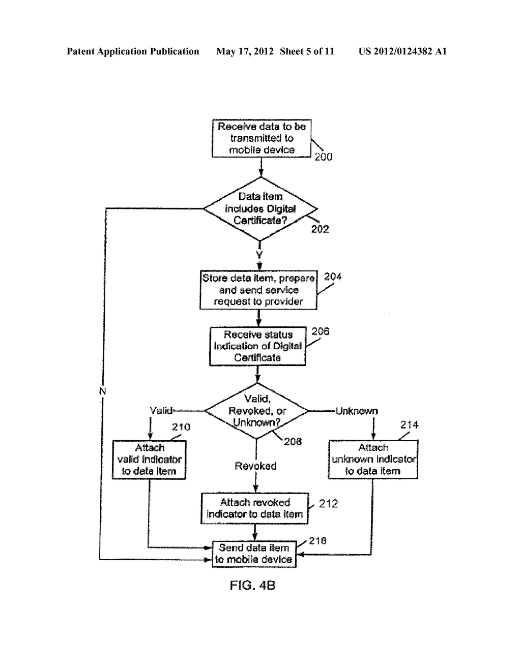 SYSTEM AND METHOD FOR CHECKING DIGITAL CERTIFICATE STATUS - diagram, schematic, and image 06