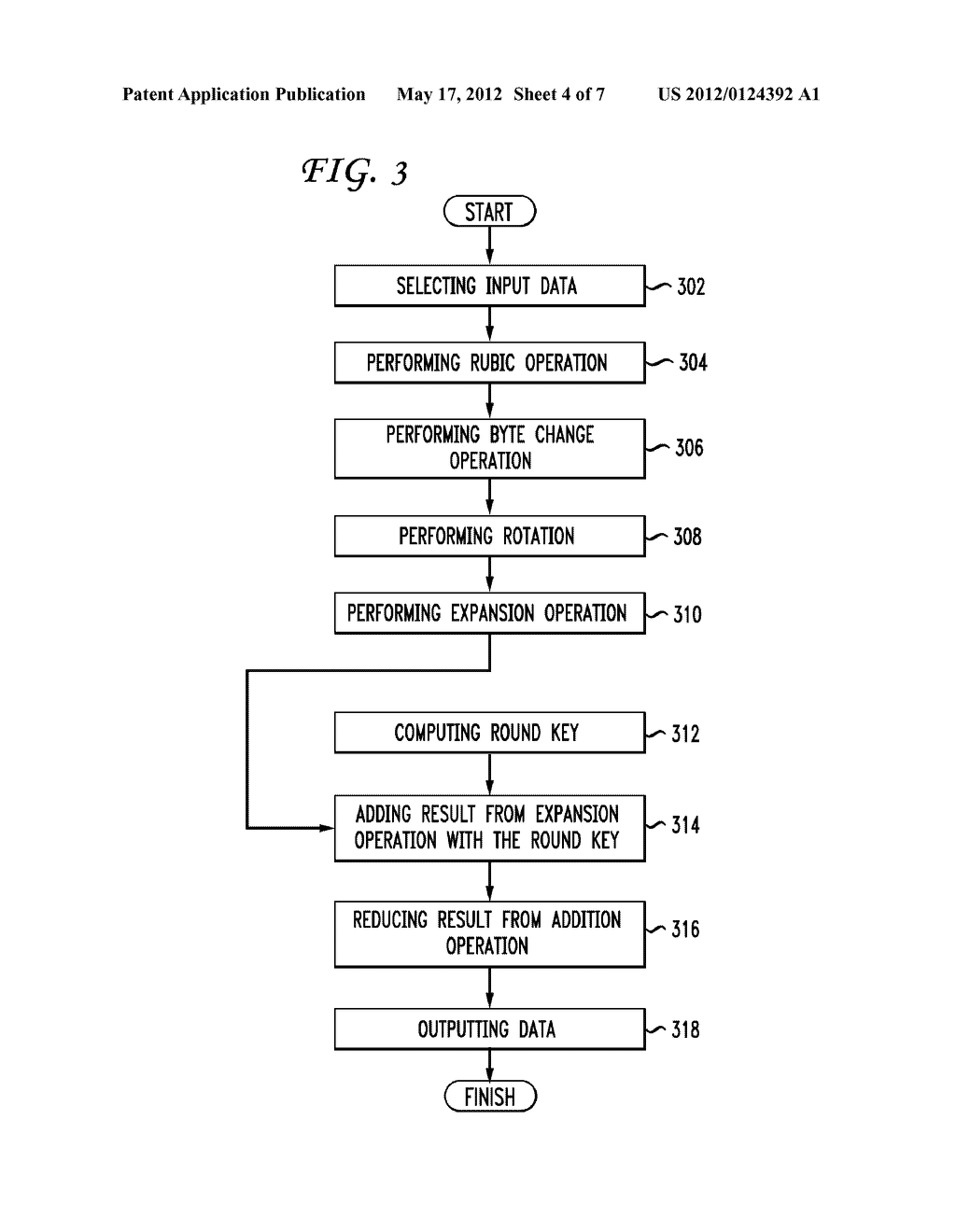 SYSTEM AND METHOD FOR STREAM/BLOCK CIPHER WITH INTERNAL RANDOM STATES - diagram, schematic, and image 05