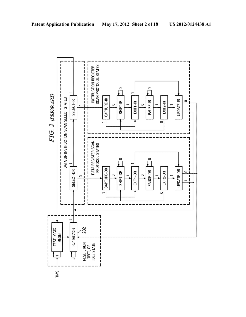 SERIAL I/O USING JTAG TCK AND TMS SIGNALS - diagram, schematic, and image 03