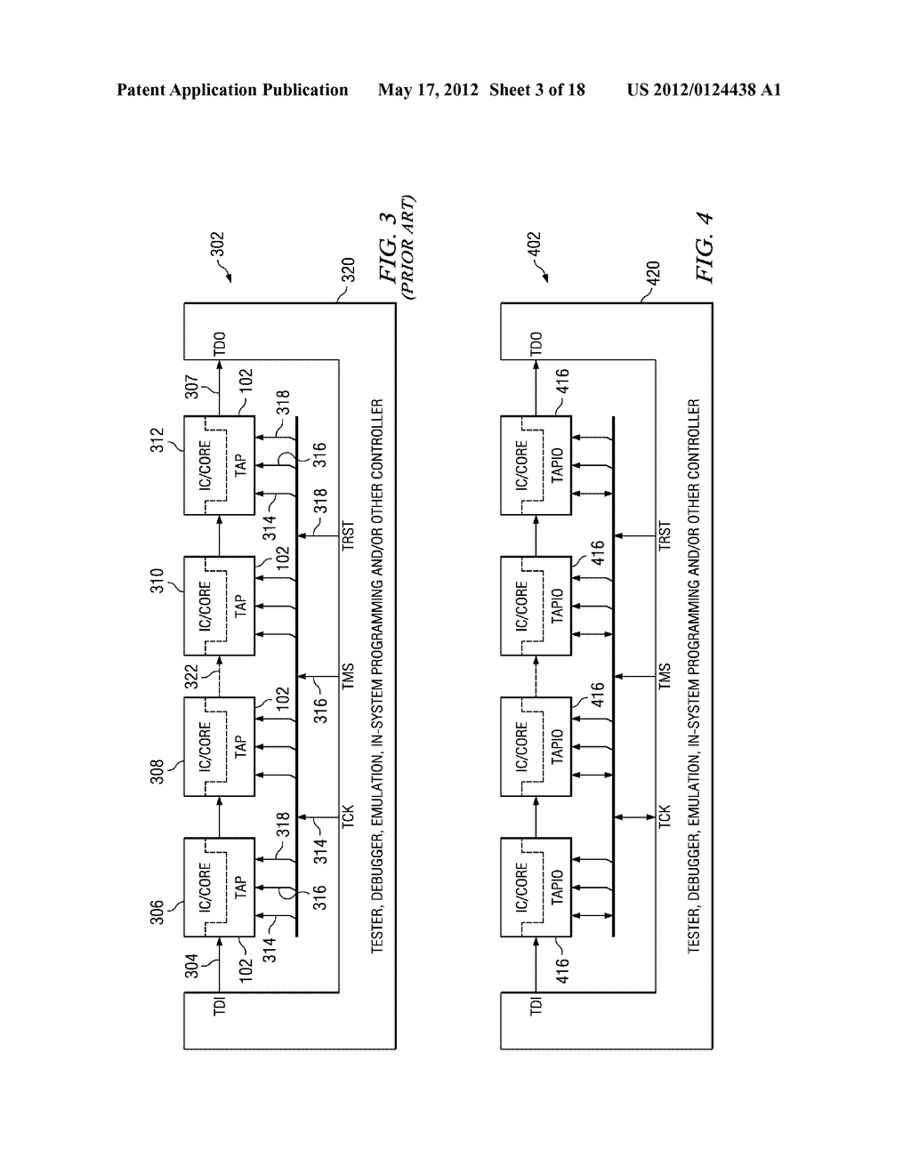 SERIAL I/O USING JTAG TCK AND TMS SIGNALS - diagram, schematic, and image 04