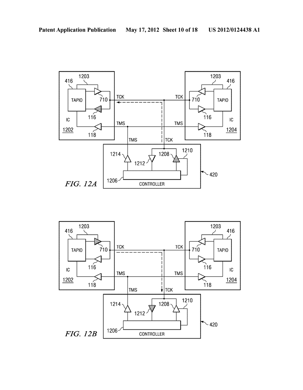 SERIAL I/O USING JTAG TCK AND TMS SIGNALS - diagram, schematic, and image 11