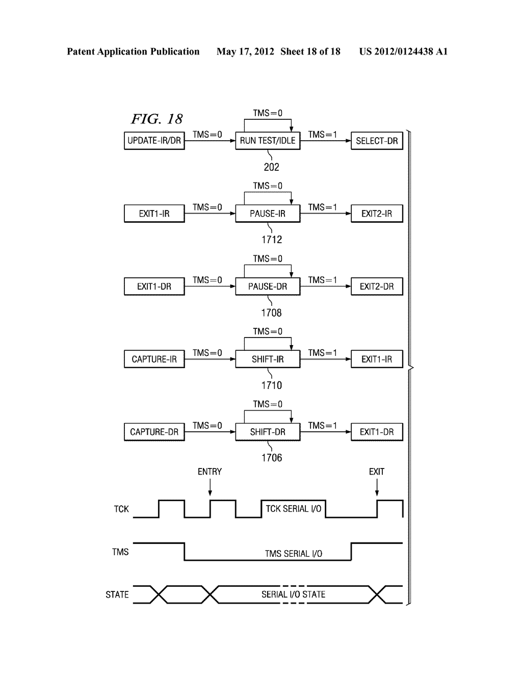 SERIAL I/O USING JTAG TCK AND TMS SIGNALS - diagram, schematic, and image 19