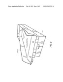 LIGHTWEIGHT CASKET HAVING FOLDABLE SIDES diagram and image