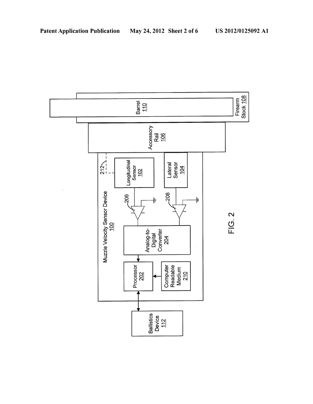 MUZZLE VELOCITY SENSOR - diagram, schematic, and image 03