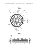 VIBRATING GYROSCOPE INCLUDING PIEZOELECTRIC FILM diagram and image