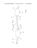 DEVICE FOR BLOCKING-OFF PART OF THE INTERIOR OF A PIPE diagram and image