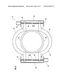 REMOTE OPERATION OF A ROTATING CONTROL DEVICE BEARING CLAMP AND SAFETY     LATCH diagram and image