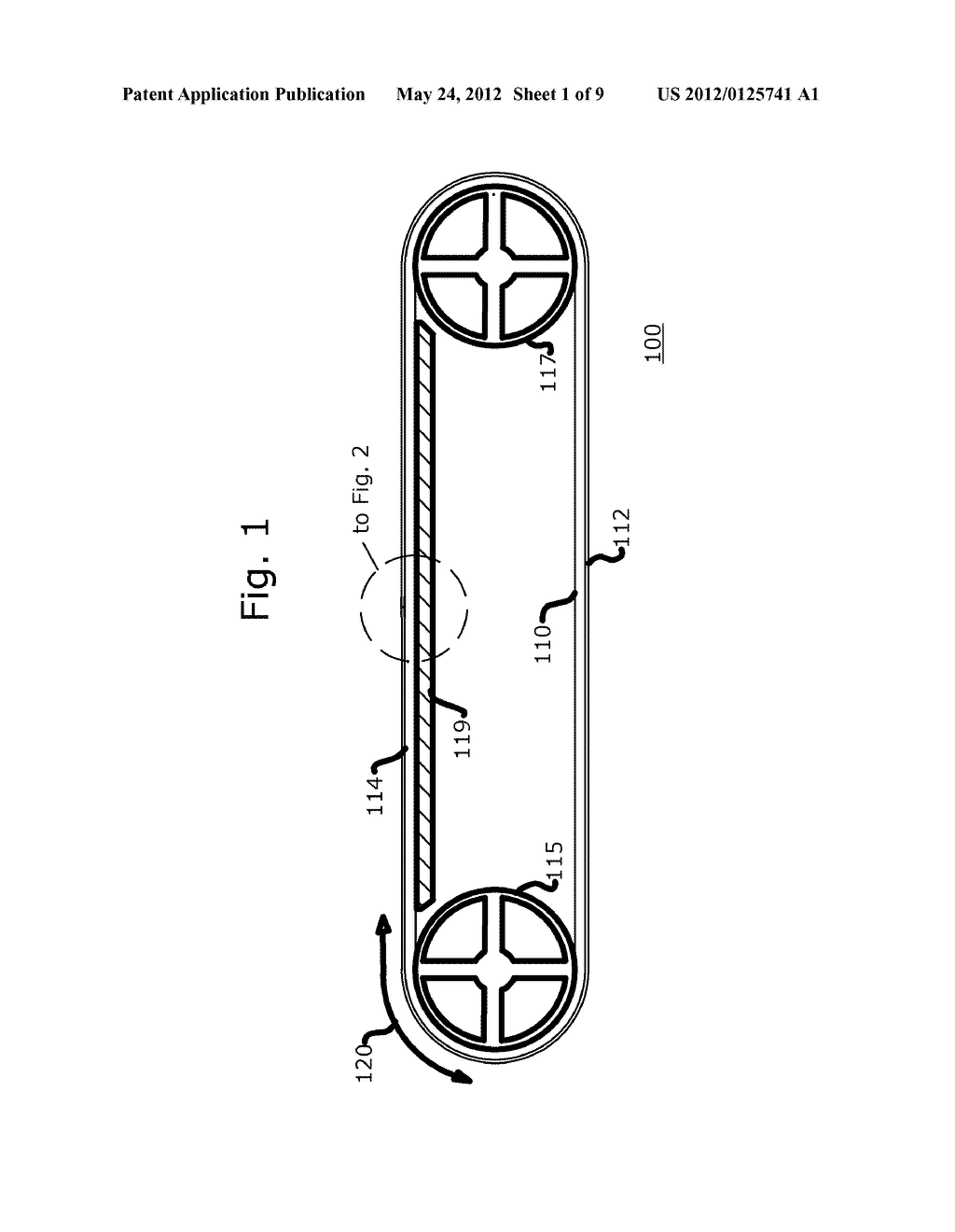 Coupling Arrangement for Self-Aligning Conveyor Belt Cover - diagram, schematic, and image 02