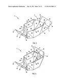 FOLDABLE PACKAGING CONTAINER diagram and image