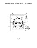 METHOD AND DEVICE FOR AXIAL SEPARATION BY THE INNER SURFACE OF  PERMANENT     MAGNETIC ARC GROOVE diagram and image