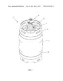 REUSABLE BEER KEG diagram and image