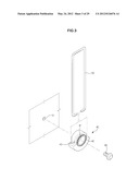 SUPPORTING DEVICE FOR DISPLAY APPARATUS diagram and image