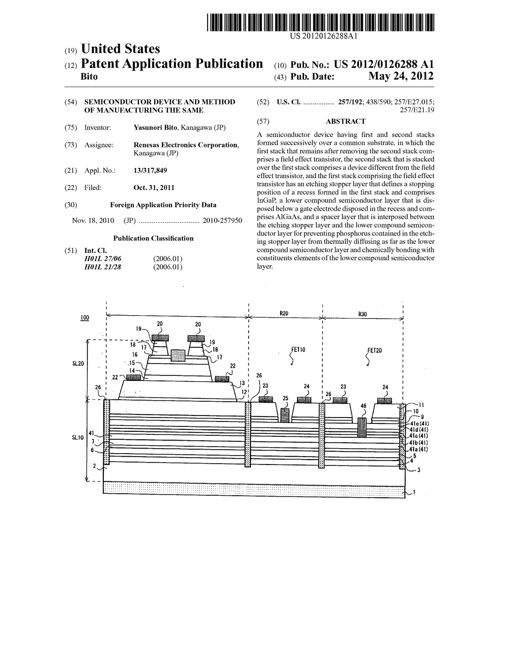 Semiconductor device and method of manufacturing the same - diagram, schematic, and image 01