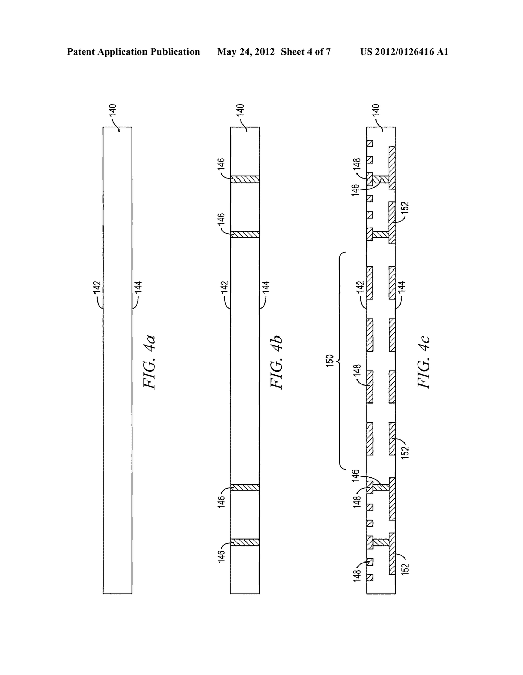 Semiconductor Device and Method of Forming Partially-Etched Conductive     Layer Recessed Within Substrate for Bonding to Semiconductor Die - diagram, schematic, and image 05