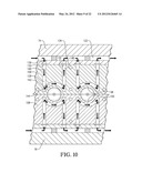 INJECTION BLOW MOLDING SYSTEM WITH ENHANCED SUPPLY OF HEAT TRANSFER FLUID     TO PARISON MOLDS diagram and image