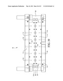 INJECTION BLOW MOLDING SYSTEM WITH ENHANCED SUPPLY OF HEAT TRANSFER FLUID     TO PARISON MOLDS diagram and image