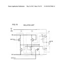 SEMICONDUCTOR CIRCUIT, SCANNING CIRCUIT AND DISPLAY DEVICE USING THESE     CIRCUITS diagram and image