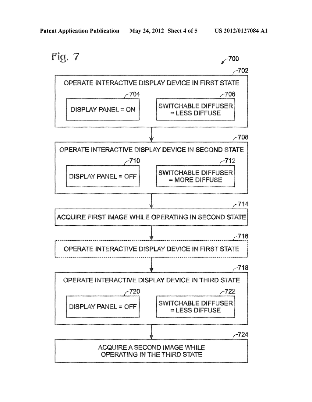 VARIABLE LIGHT DIFFUSION IN INTERACTIVE DISPLAY DEVICE - diagram, schematic, and image 05