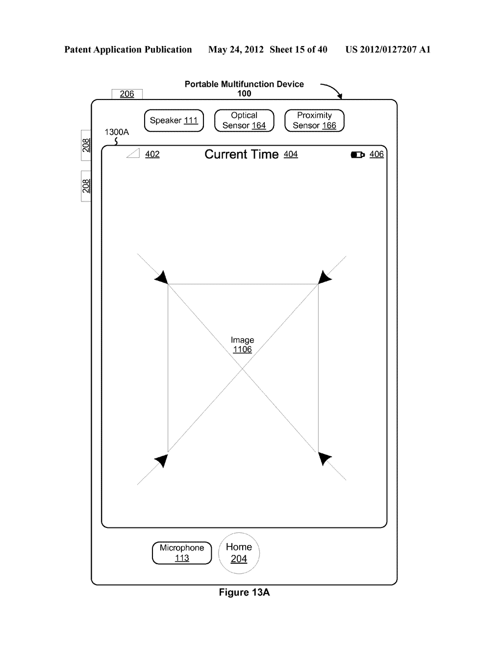 Portable Electronic Device for Photo Management - diagram, schematic, and image 16