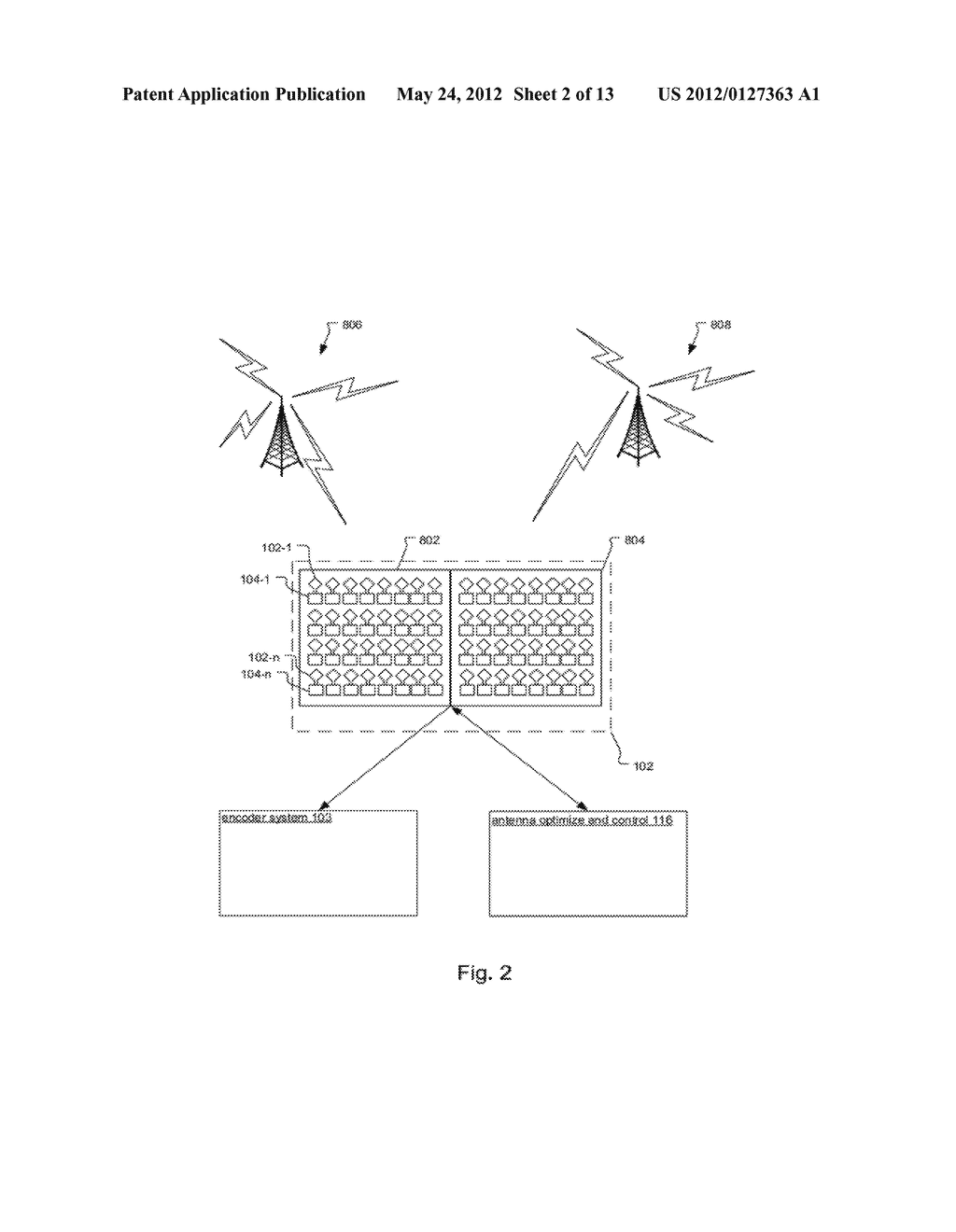 Antenna System with Individually Addressable Elements in Dense Array - diagram, schematic, and image 03