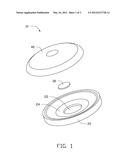 LIGHT DISTRIBUTION STRUCTURE FOR LED LIGHT SOURCE diagram and image