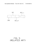 PORTABLE ELECTRONIC DEVICE HAVING UNIVERSAL EARPHONE JACK diagram and image