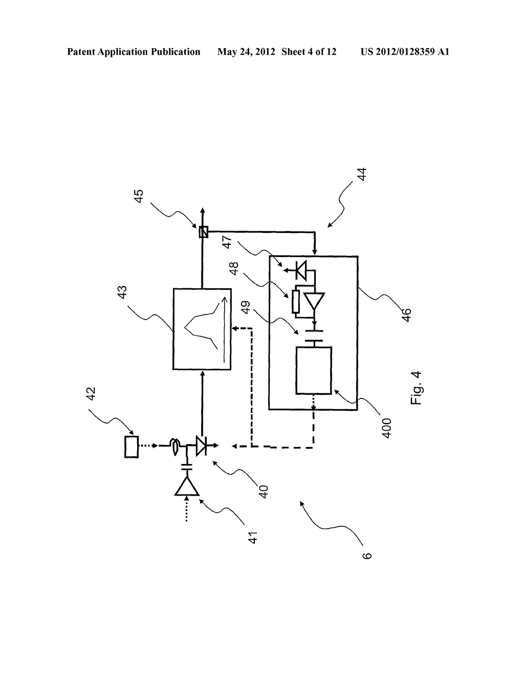 METHOD AND SYSTEM FOR BIDIRECTIONAL OPTICAL COMMUNICATION - diagram, schematic, and image 05