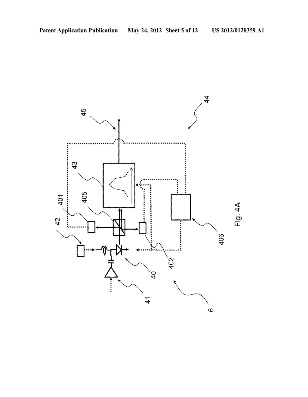 METHOD AND SYSTEM FOR BIDIRECTIONAL OPTICAL COMMUNICATION - diagram, schematic, and image 06