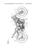 MOUNTING STRUCTURE OF COMPONENT TO EXHAUST PIPE diagram and image