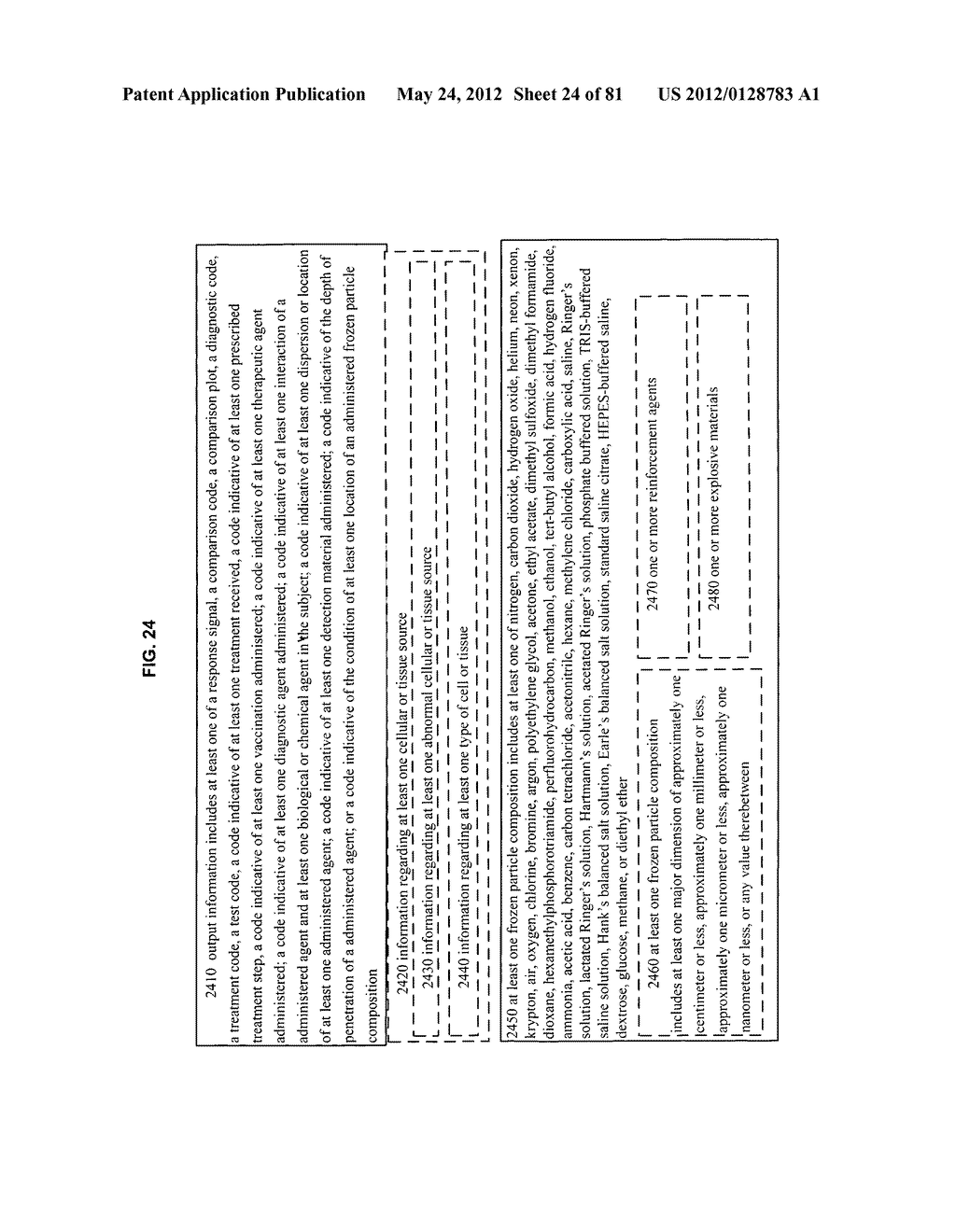 Compositions and methods for delivery of frozen particle adhesives - diagram, schematic, and image 25