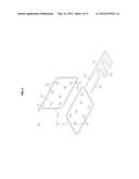 HEAT SINK OF BATTERY CELL FOR ELECTRIC VEHICLES AND BATTERY CELL MODULE     USING THE SAME diagram and image