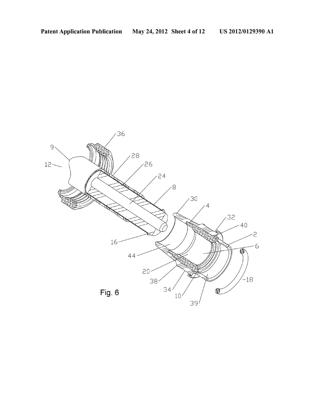 ULTRASONIC WELD COAXIAL CONNECTOR AND INTERCONNECTION METHOD - diagram, schematic, and image 05