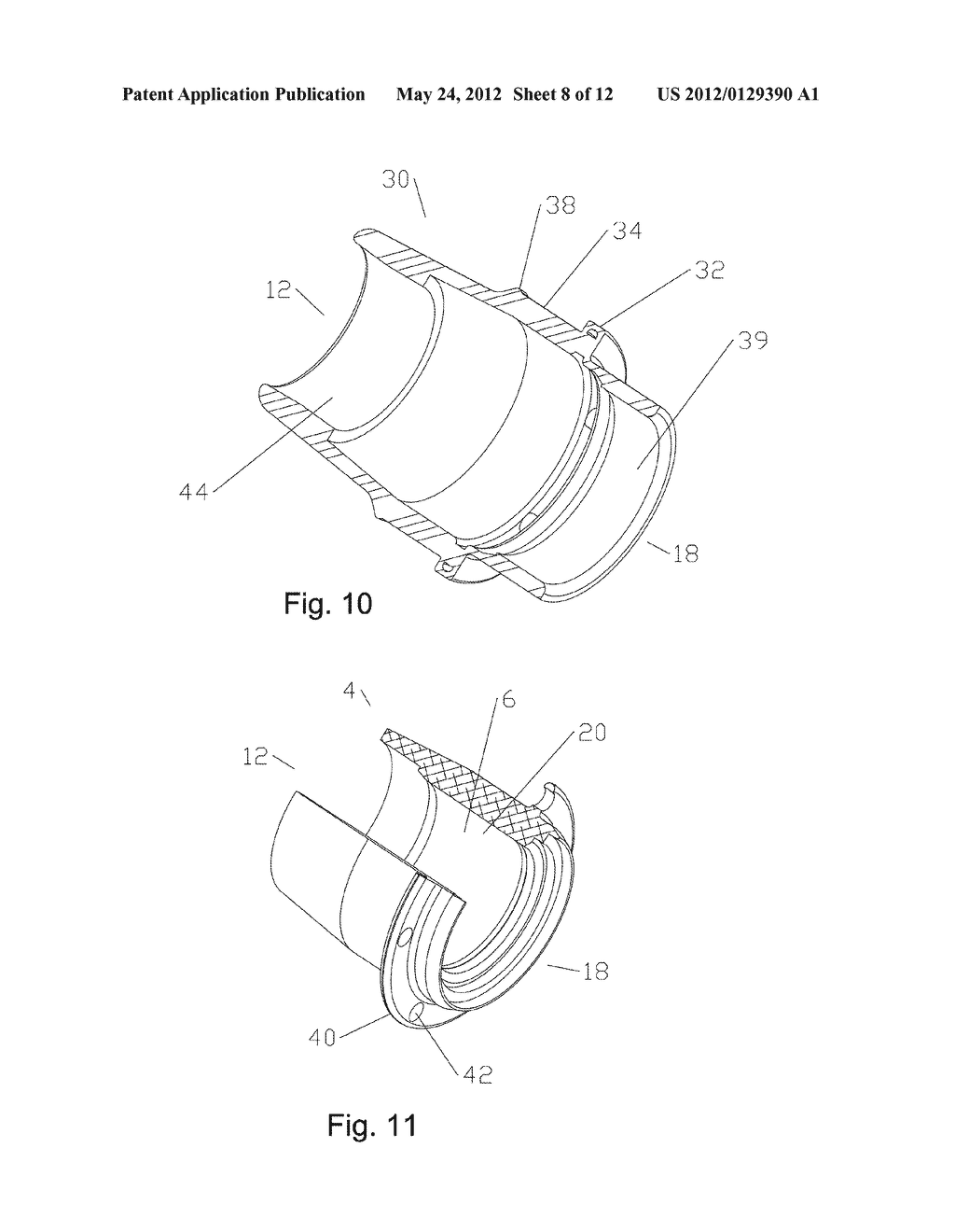 ULTRASONIC WELD COAXIAL CONNECTOR AND INTERCONNECTION METHOD - diagram, schematic, and image 09