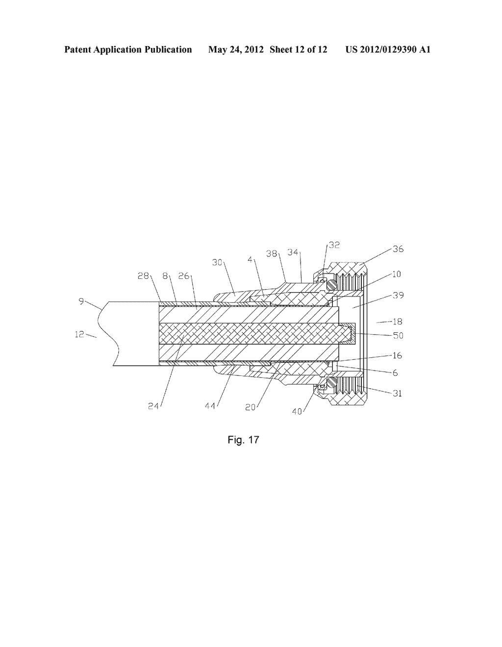 ULTRASONIC WELD COAXIAL CONNECTOR AND INTERCONNECTION METHOD - diagram, schematic, and image 13