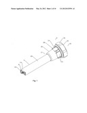 Connector And Coaxial Cable With Molecular Bond Interconnection diagram and image