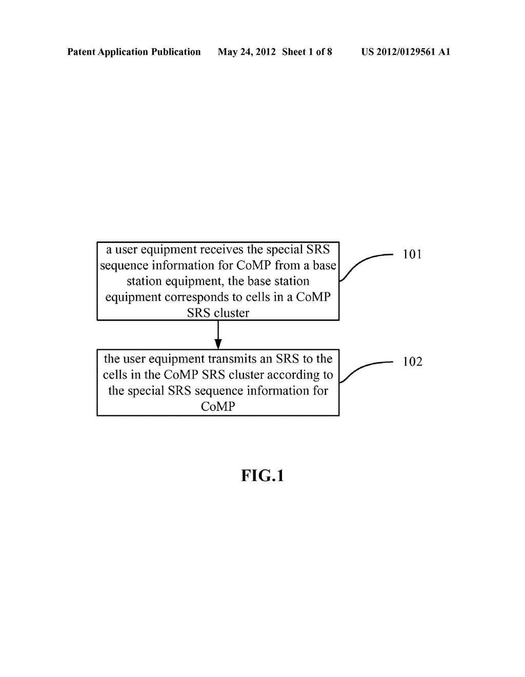 Method, Device and System for Transmitting Sounding Reference Signals - diagram, schematic, and image 02
