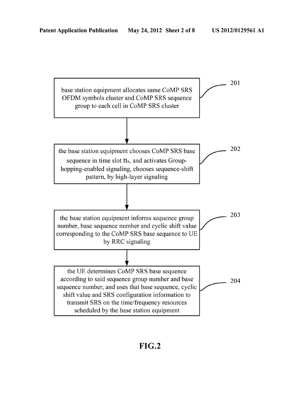 Method, Device and System for Transmitting Sounding Reference Signals - diagram, schematic, and image 03